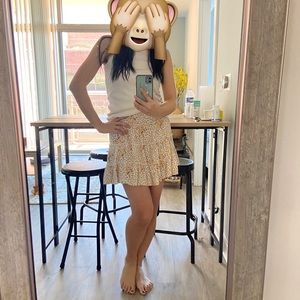 American Eagle Mini Floral Skirt